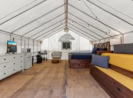 River Front Hallowed Horse Glamp Tent 2