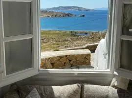 Blue and white Mykonos