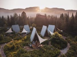 Farouche Tremblant - Hotel Nature & Exp&eacute;riences，位于苏必利尔湖的宠物友好酒店