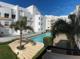 Achakkar Hills Seaside Family Apartment with Pool, Beach Access, AC, Parking, Play Area