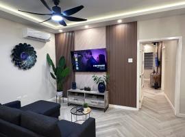Modern and Cozy 1BR Condo in KGN，位于金斯敦的酒店