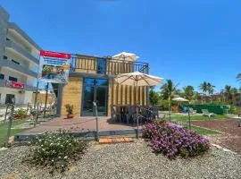 Yellow house 6 minutos de playa