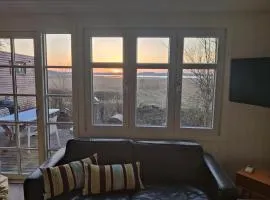 One-of-a-kind waterfront wooden house