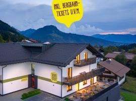 BergBuddies - Übernachtung inklusive kostenlosen Bergbahntickets und vielem mehr，位于巴特欣德朗的酒店