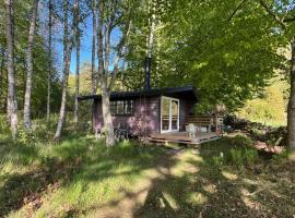 Naturn&auml;ra Fritidsboende, Trollebo - YinTorp，位于Arkelstorp的木屋