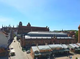 Podwale Staromiejskie Old Town z widokiem