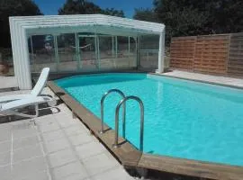 Studio douillet à Eymet, 20 m² avec piscine