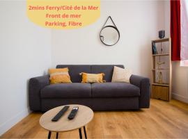 L'Atelier maritime, Studio 2min Ferry & La Cit&eacute; de la Mer, Cherbourg, Intendance Luxury Host，位于瑟堡的豪华酒店