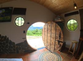 Cabaña Magica Estilo Hobbit，位于Machetá的酒店
