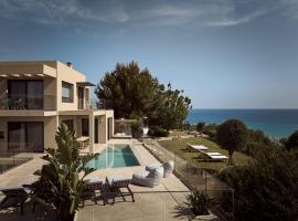 Uparati villa - Hilltop Sea View Retreat by the beach，位于蒂锡利维的酒店