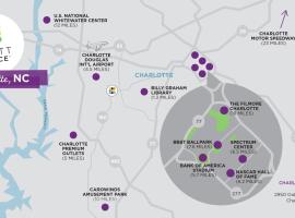 Hyatt Place Charlotte Airport Billy Graham Parkway，位于夏洛特的酒店