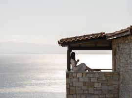 卡拉维娅拉克斯公寓式酒店，位于费索斯的滑雪度假村