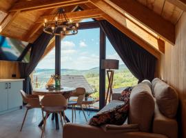 Świerkowe Chatki w Koniakowie，位于科尼亚库夫的别墅