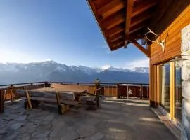 Chalet Chafrebelle - sauna & view