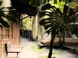 Thỏ Non Garden - Bảo Lộc Center 02，位于保禄的带热水浴缸的酒店