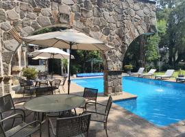 Casa de las Conchas Cuernavaca，位于库埃纳瓦卡的酒店