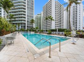 Amazing Miami Condo in Brickell near the beach，位于迈阿密的酒店