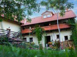 Ráj za humny，位于Černé Voděrady的酒店