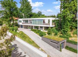 NaturOase, Moderne Architektur - Arbeitsplatz - Klimaanlage - Parkplatz - Waschmaschine，位于沃海根的酒店