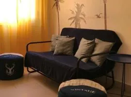 Summer Beach Studio, 4 persons, mobile AC, Old Town