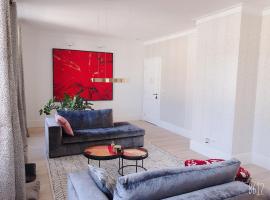 LUXUS 5 Zi-Wohnung + Balkon in TOP-Lage FFM+KLIMA，位于美因河畔法兰克福的酒店