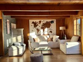 Un chalet pas comme les autres!，位于莫尔金斯的酒店