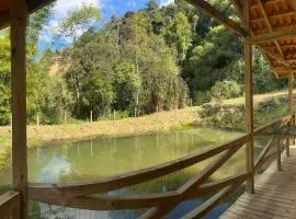 Cabana em meio à Natureza em Alfredo Wagner