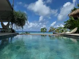 Villa Teana, avec piscine et vue lagon