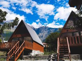 Vaso-Levani Kazbegi Cottage，位于卡兹贝吉的酒店