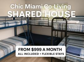Digital Nomad community near Wynwood，位于迈阿密的酒店