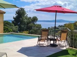 Lou Pei 2 Superbe vue mer Piscine chauffée 10x5m Version 3ch 3sdb