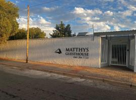 Matthys Guesthouse，位于金伯利的酒店