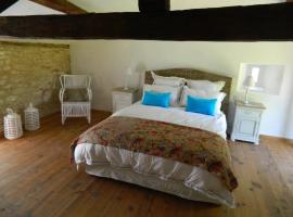 Character village house with private pool - Chez Sophie，位于Villefagnan的酒店