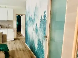 Nový apartmán s velkou terasou a grilem