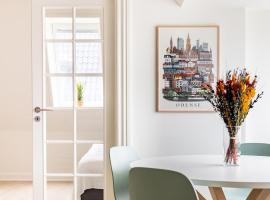 2 v&aelig;relses lejlighed i hjertet af Odense t&aelig;t p&aring; alt，位于欧登塞的宠物友好酒店