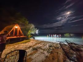 Paradise Beach Bacalar A Pie De Laguna，位于巴卡拉尔的酒店