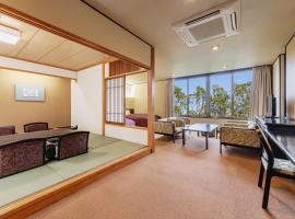 Spa Resort Hawaiians Hotel Hawaiians，位于磐城的酒店