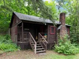 Romantic Couples' Cabin Retreat with Fireplace near White Mountain Forest