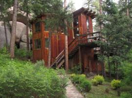 Unique Cabin Rental in Pike National Forest near Colorado Springs, Colorado，位于Sedalia的酒店