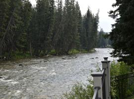 Picturesque Cottage for a Riverside Retreat near Big Sky, Montana，位于George Norman Trailer Court的酒店