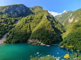 Riverside Komani Lake，位于Koman的低价酒店