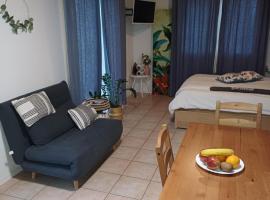 Studio de vacances avec vue sur le lac de Morat，位于Salavaux的公寓