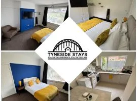 4 Bedroom House in Newcastle city centre location, Free Parking, Fast WiFi