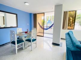 La vida es bella apto central cerca al aeropuerto con hamaca，位于佩雷拉的酒店