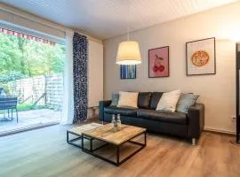 Ferienwohnung mit Terrasse in St Peter-Ording Dorf – 1-Raum, EG, 45 m²