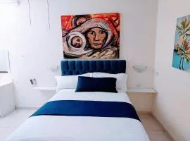 Loft 25 excelente y comodo, cerca del vado del rio, consulado,CAS, galerias mall , cama queen , cocineta