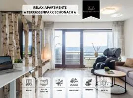 Relax-Apartments - Indoor-Pool - Sauna - Küche - kostenlos Parken - Balkon - teilweise Massagesessel - 85 Zoll Smart-TV