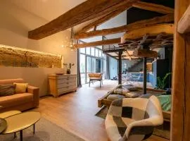 La grange moderne aux portes de Lyon