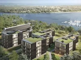 Marina Apartment SeeFlair Saarow mit Pool & Sauna