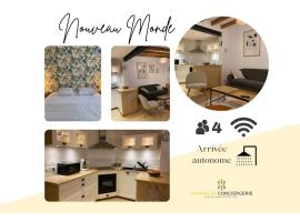 Maison cosy avec extérieur proximité Rouen Centre，位于小克维伊的酒店